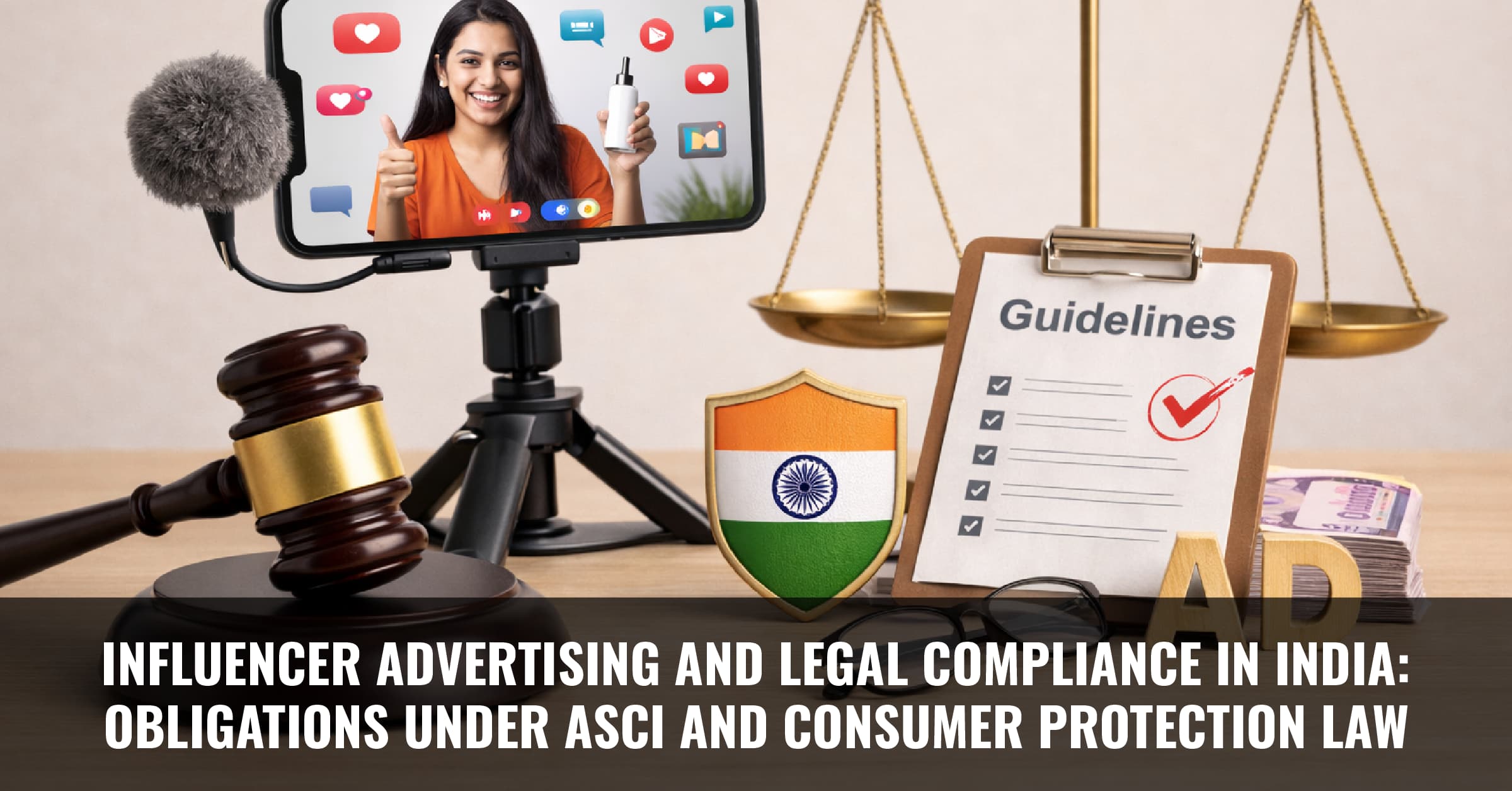 You are currently viewing Influencer Advertising and Legal Compliance in India: Obligations Under ASCI and Consumer Protection Law