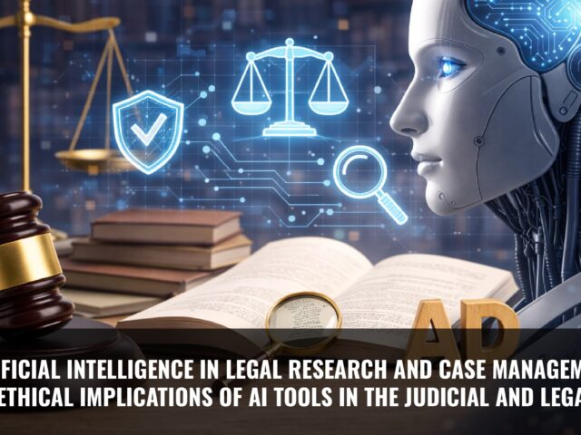Artificial Intelligence in Legal Research and Case Management: Legal and ethical implications of AI tools in the judicial and legal sectors.