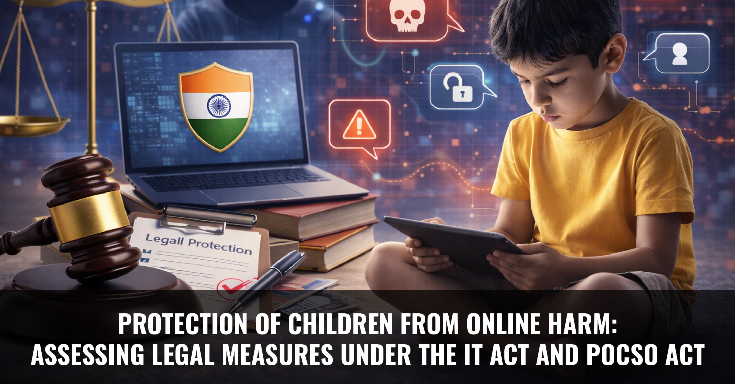 You are currently viewing Protection of Children from Online Harm: Assessing Legal Measures under the IT Act and POCSO Act