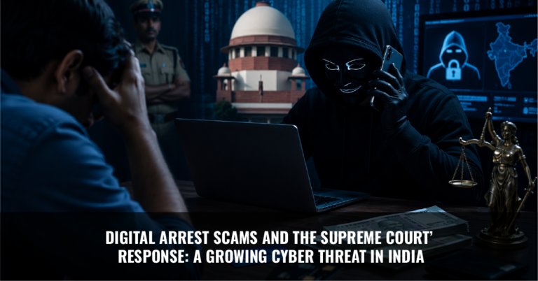 Read more about the article Digital Arrest Scams and the Supreme Court’s Response: A Growing Cyber Threat in India