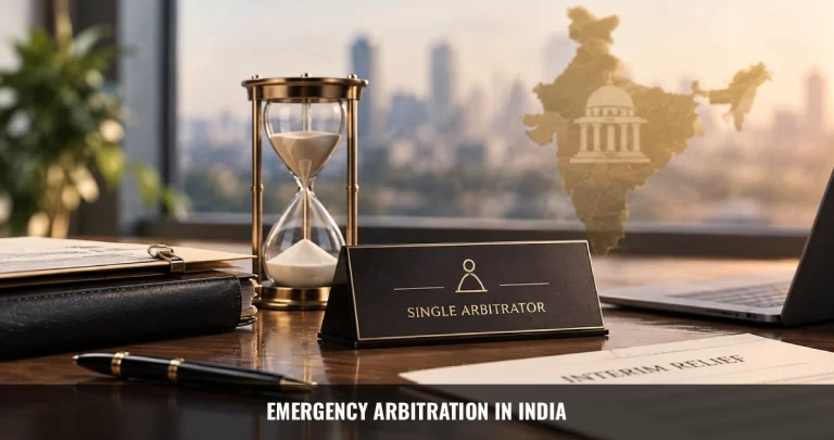 Read more about the article Emergency Arbitration in India