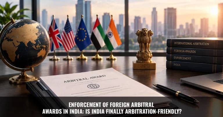 Read more about the article Enforcement of Foreign Arbitral Awards in India: Is India Finally Arbitration-Friendly?