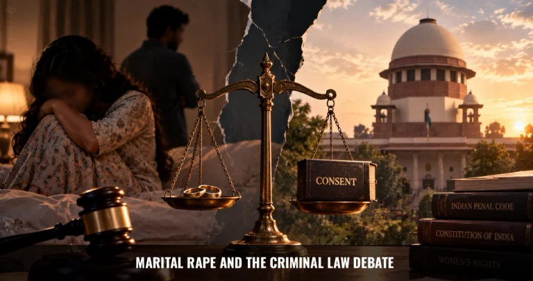 Read more about the article Marital Rape and The Criminal Law Debate