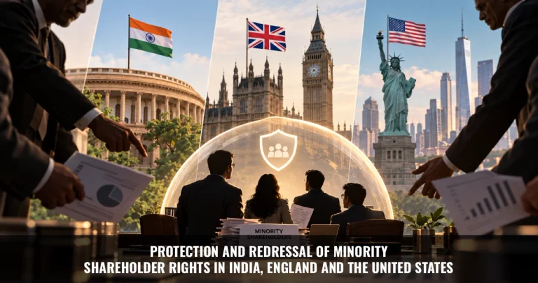 Read more about the article Protection and Redressal of Minority Shareholder Rights in India, England and the United States